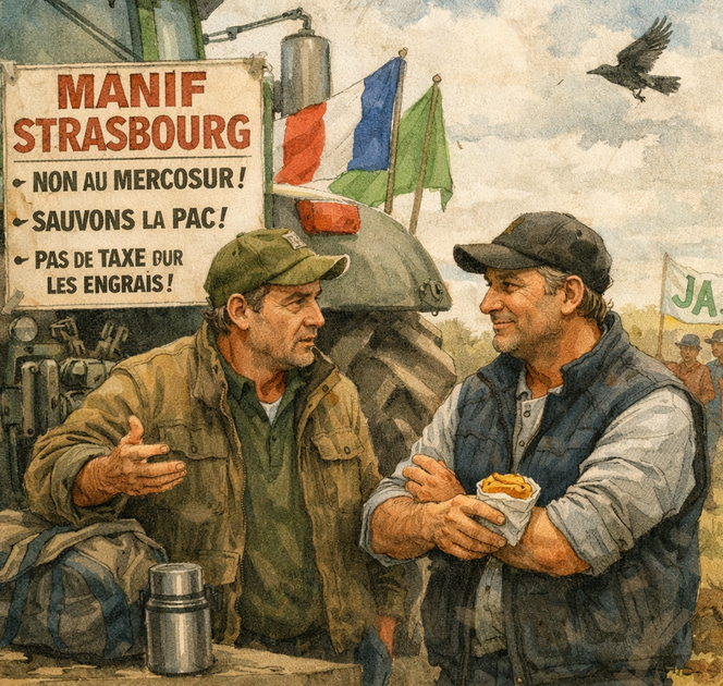 Syndicalisme | C’est l’histoire de deux mecs qui discutent de la manif du 20 janvier à Strasbourg