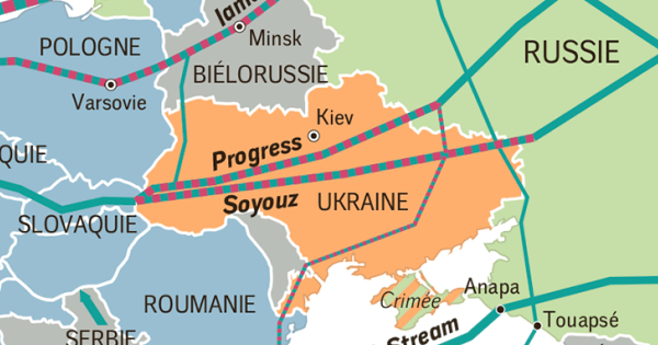 Gazoducs approvisionnant l’Union européenne, par Cécile Marin (Le Monde diplomatique, février 2026)