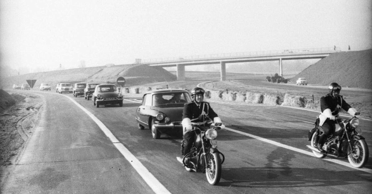Le jour où la première autoroute du Sud-Ouest était inaugurée, en 1967