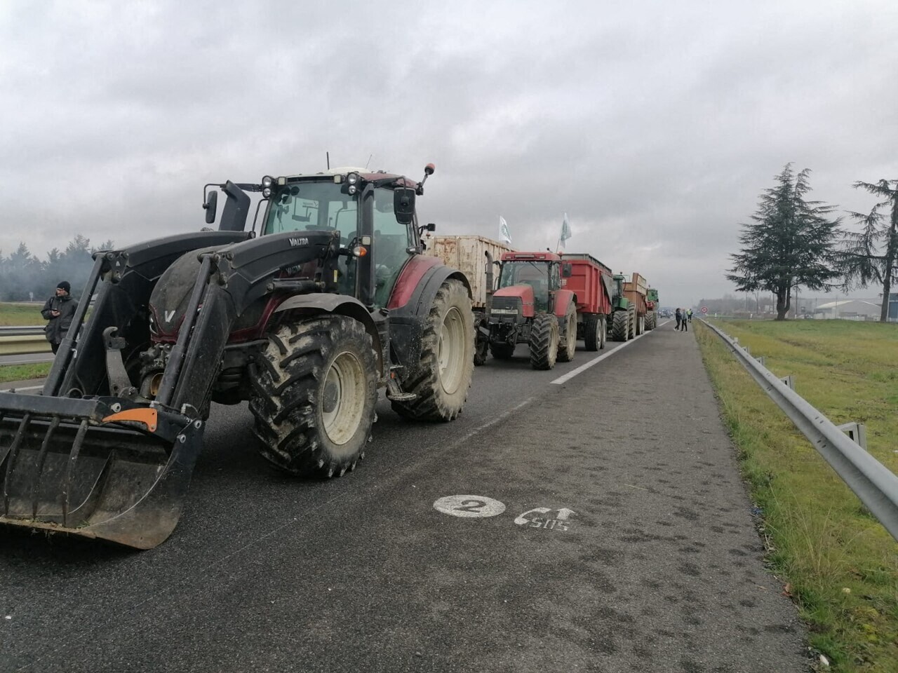 les agriculteurs se mobilisent à nouveau, où sont les barrages autour de Toulouse ?