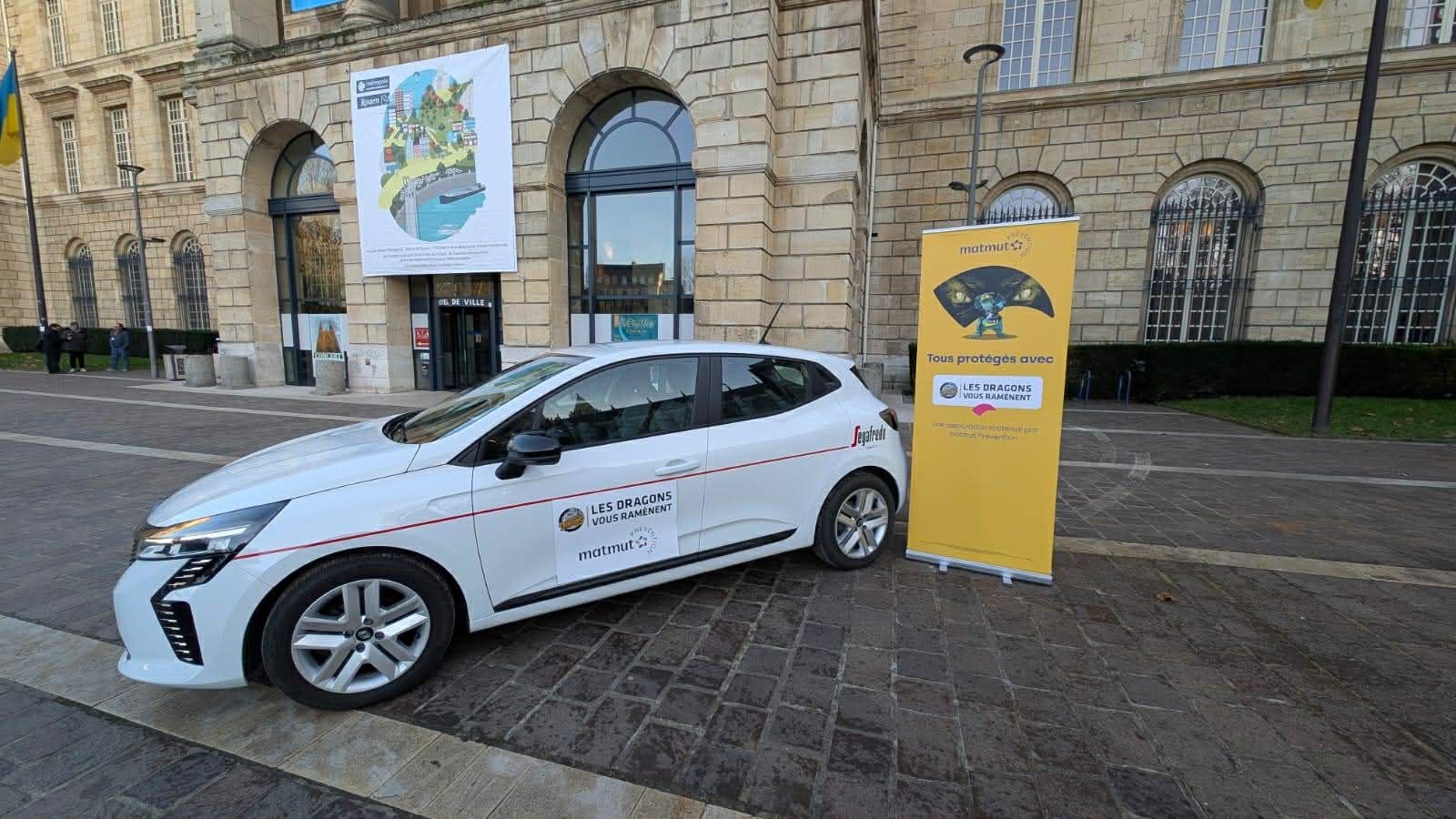 191 personnes raccompagnées par "Les Dragons vous ramènent"