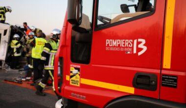 A55 : mort d'un homme d'une trentaine d'années dans un accident de voiture dans le sens Marseille