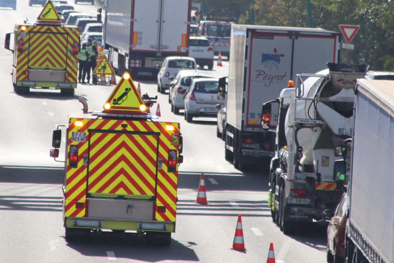 Deux accidents impliquant des camions et des voitures sur le périph' de Toulouse : les bouchons s'étendent