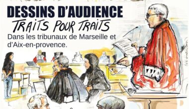le dessinateur judiciaire David Amblard dévoile la vie des prétoires à l'Alcazar