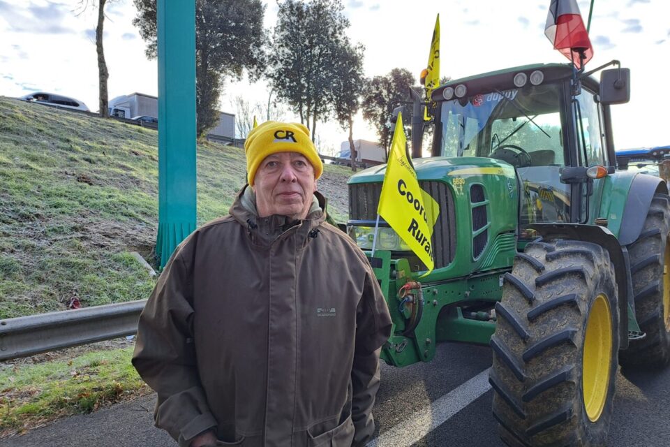 Patrick de Perignon, céréalier bio à Préserville, adhérent CR 31.