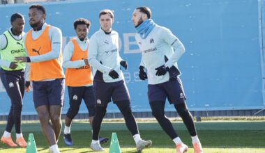 OM-Nantes Un groupe presque au complet avant OM-Nantes