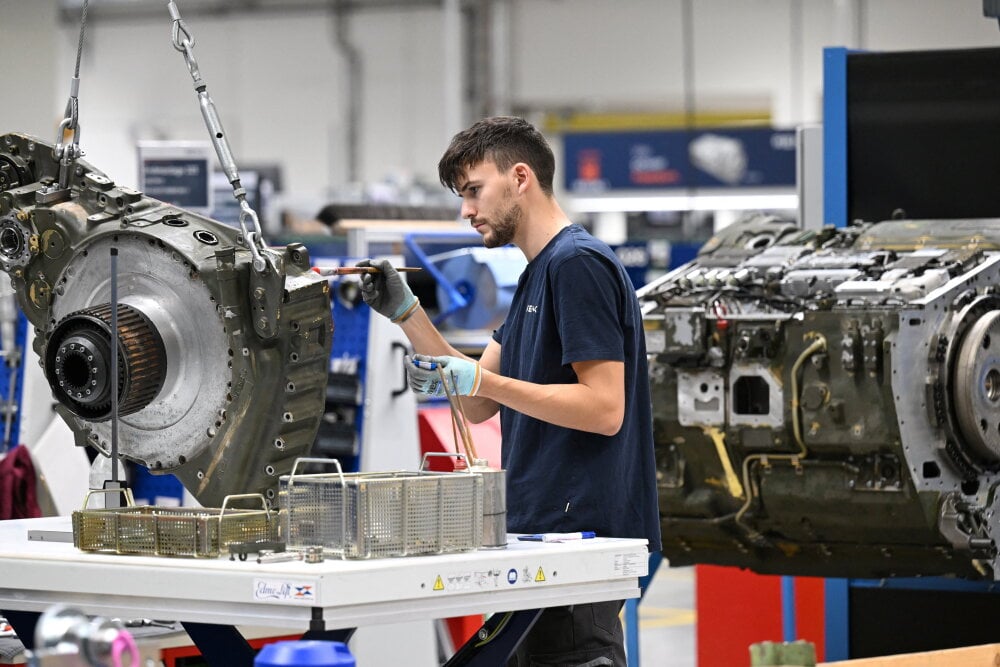 En 2025, le produit intérieur brut de l'Allemagne a progressé de 0,2 % en termes réels.