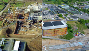 des clichés du siècle dernier superposés avec des photos d'aujourd'hui