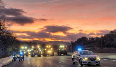 le temps de parcours considérablement rallongé en direction de Marseille et Toulon, plusieurs entrées interdites