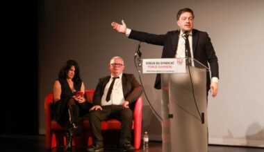 aux vœux des territoriaux FO, Benoît Payan accueilli en vedette