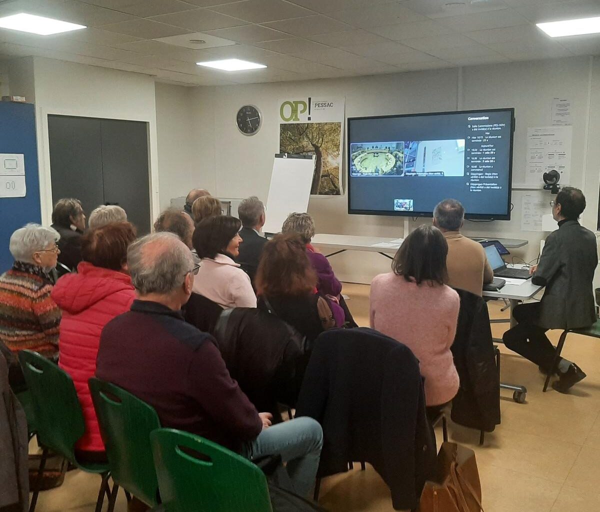 Échange de vœux par visioconférence entre Pessac et Göppingen, jumelées depuis vingt-cinq ans