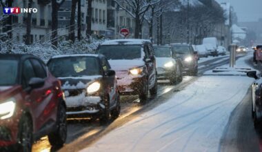 Neige en Île-de-France : plus de 1000 kilomètres de bouchons cumulés sur les routes aujourd'hui, un record