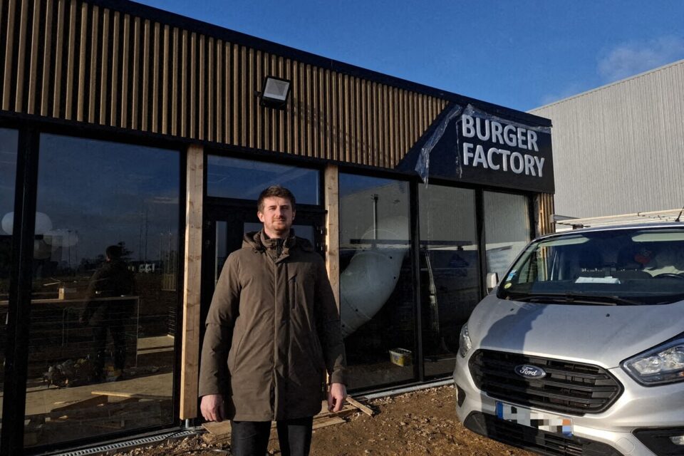 Baptiste Demuynck, fondateur de la marque lorsque nous l'avions rencontré en janvier 2025, à Eslettes.
