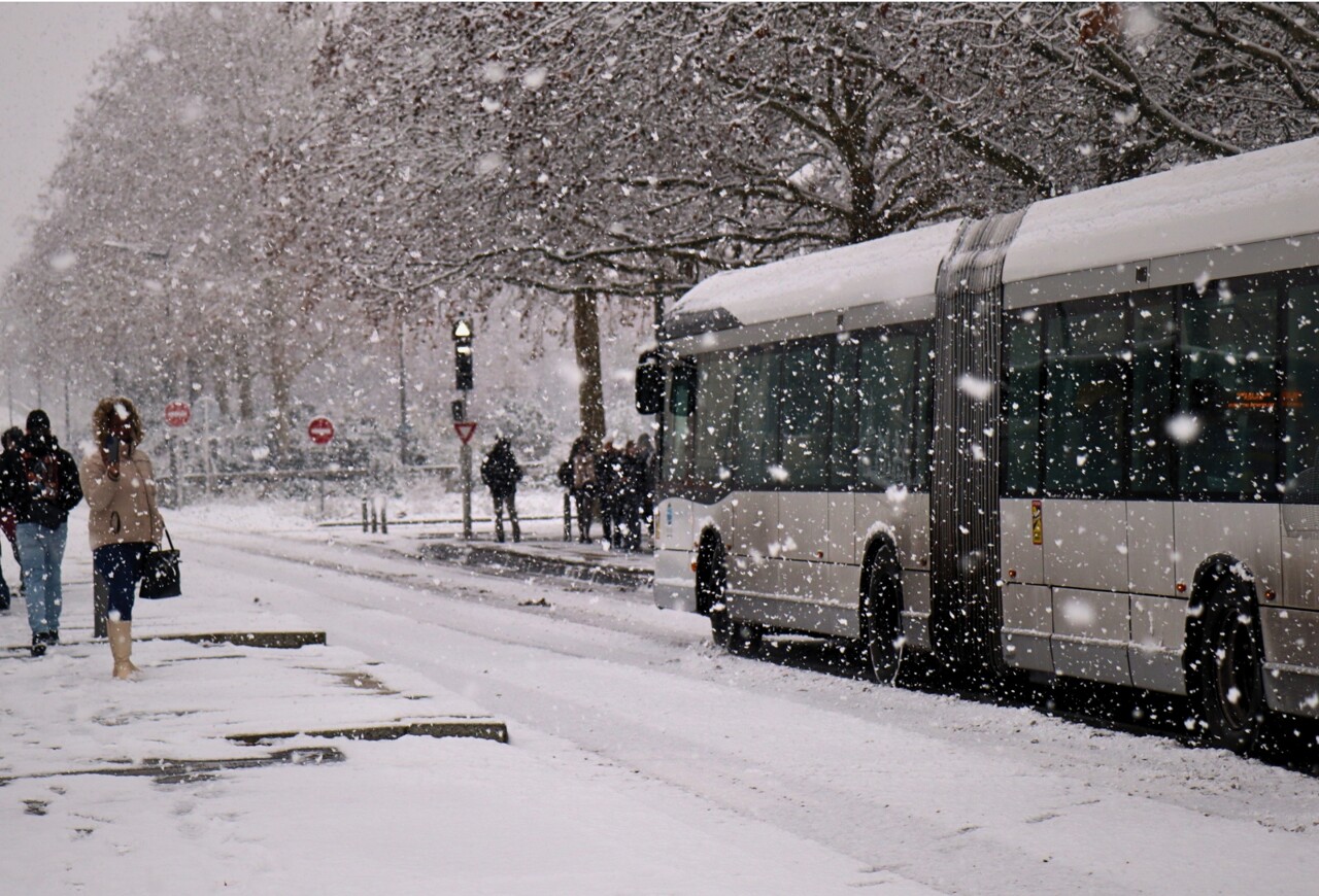 Neige à Rouen. De nombreuses lignes de bus ne circulent plus : on fait le point