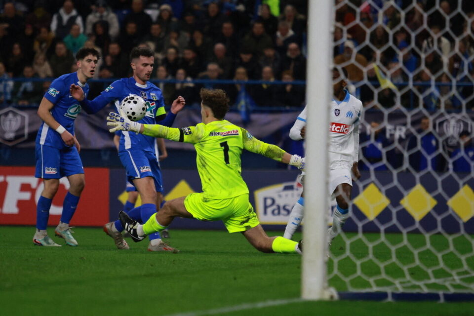 Oscar Lecanu n'a pas chômé face à l'OM !