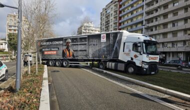 Grenoble. Un camion accidenté bloque une ligne de tram et provoque la pagaille