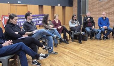 Madeleine Parpet, Thomas Sommer, Nathalie Gaspard, Franck Gaudichaud, Ioanna Kouranti, Quentin Walder, Gabriela Forzy et Estelle Joannin du NPA sont sur la liste Demain Toulouse.