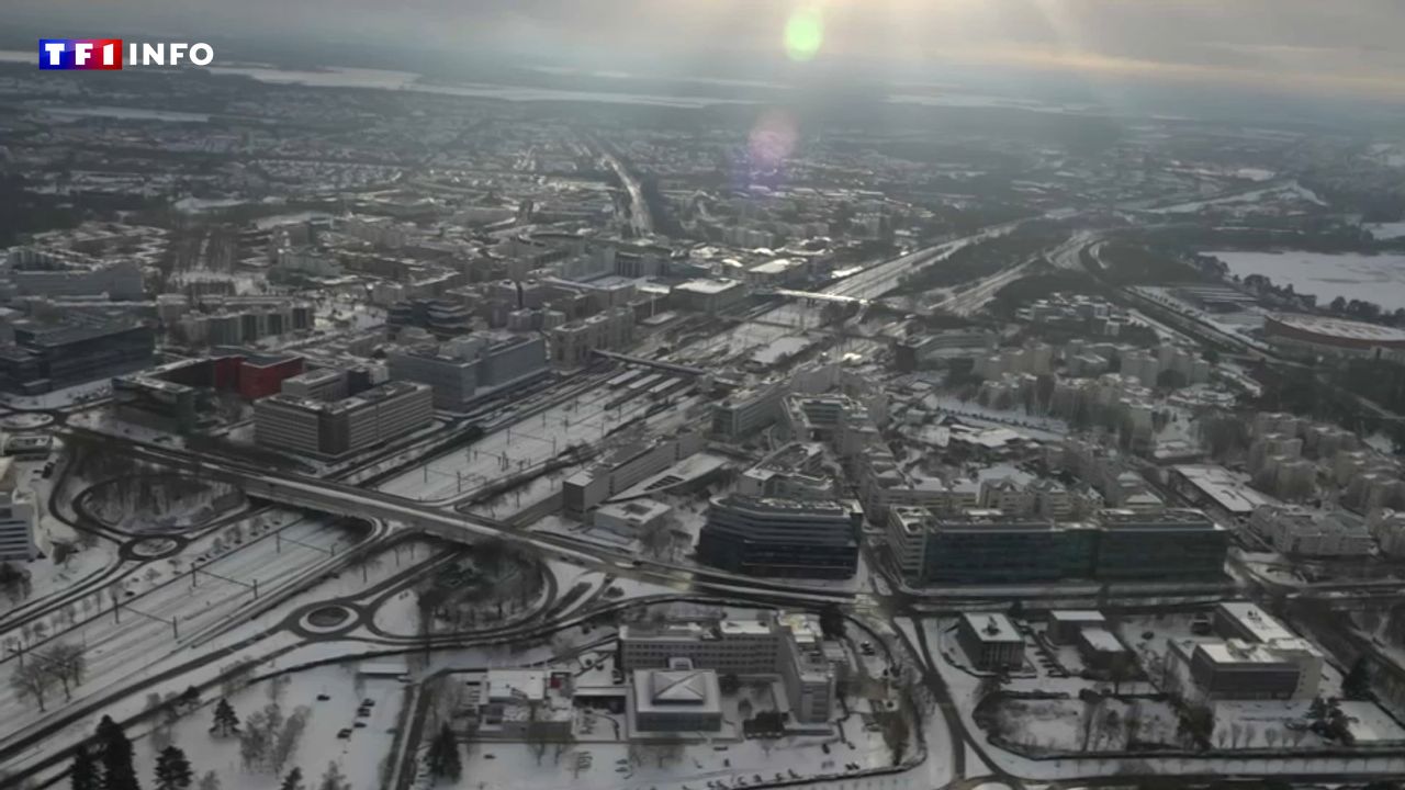 "Époustouflant" : les images aériennes de l'Île-de-France sublimée par la neige
