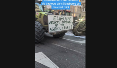 Vidéo. Les agriculteurs manifestent à Strasbourg contre le Mercosur et pour la PAC