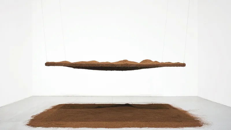 Caroline Le Méhauté, Négociation 34 (Porter Surface), 2011