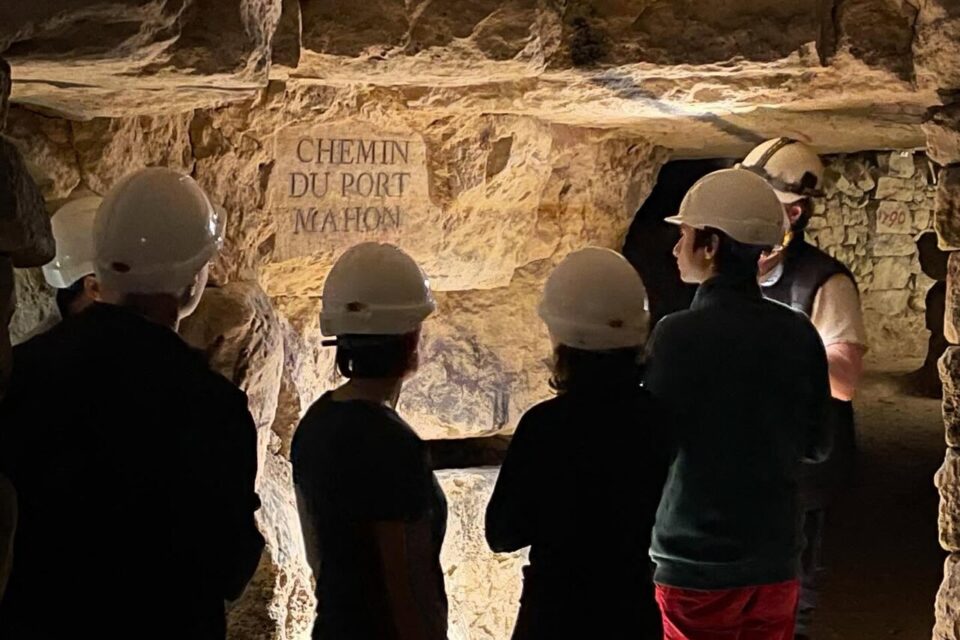 Les Catacombes à Paris.