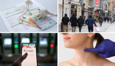 Tarifs des énergies au Luxembourg et dans les pays voisins, travail dominical et horaires d’ouverture des commerces au Grand-Duché, Deutschlandticket en Allemagne ou encore soins dermatologiques pour les frontaliers français: voici quelques changements du 1er janvier 2026.