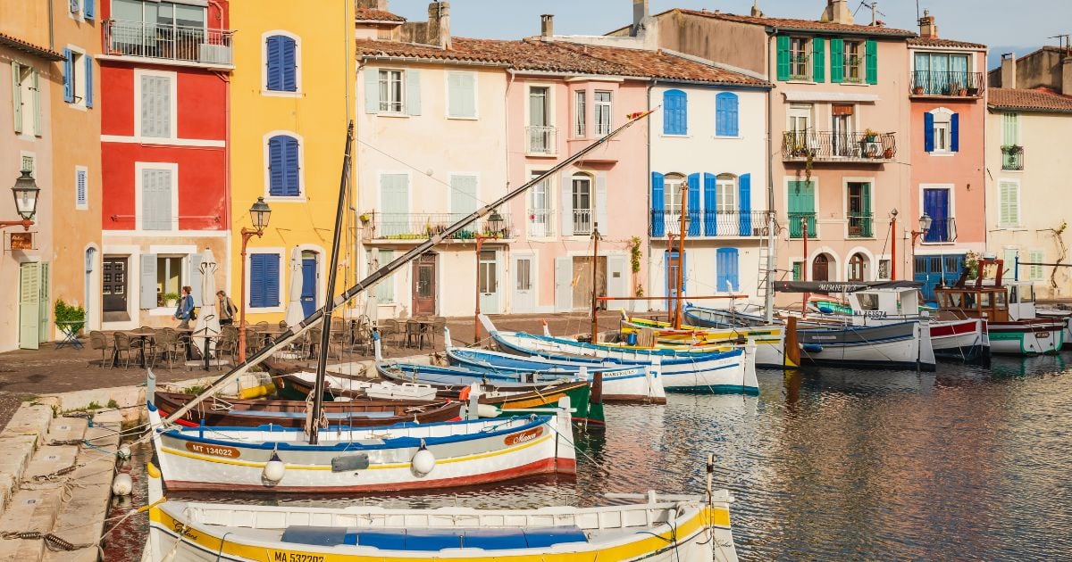 sa maison "de pêcheurs" à Martigues