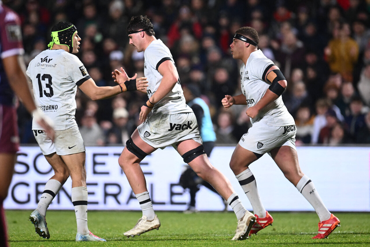 Toevalu, Sreckovic, Moreau, Gracieux... Le RCT assume sa jeune garde pour se rendre à La Rochelle