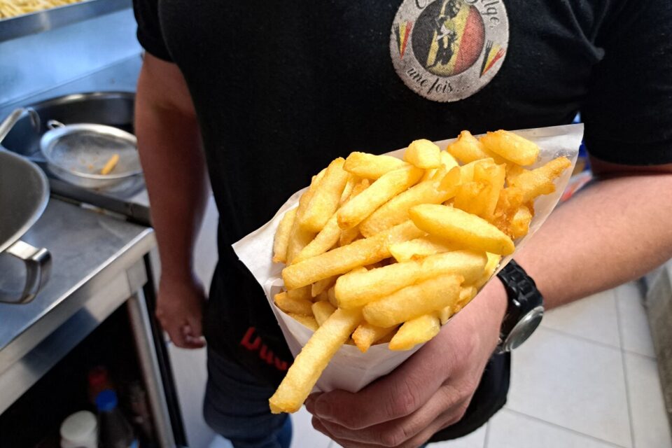 Frites, fricadelles, mitraillette, bon retrouver le goût du Nord.
