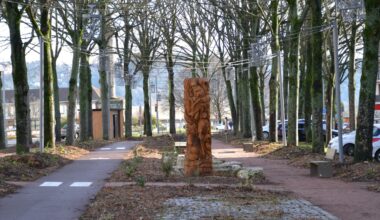 Chemins, piste cyclable, bancs... Découvrez le nouveau visage du cours Clemenceau à Rouen