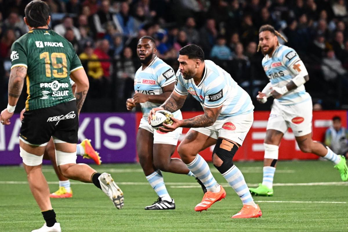 Romain Taofifenua prolonge deux saisons au Racing 92 - L'Équipe