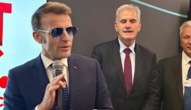 L’œil du tigre de Macron, les réseaux téléphoniques coupés pendant le discours de Trump... Plongée dans les coulisses de Davos, avec notre envoyé spécial