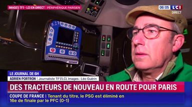 Des tracteurs de nouveau en route pour Paris 