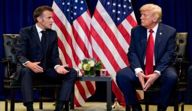 Donald Trump dévoile des messages d’Emmanuel Macron, qui a proposé un G7 jeudi à Paris avec la Russie