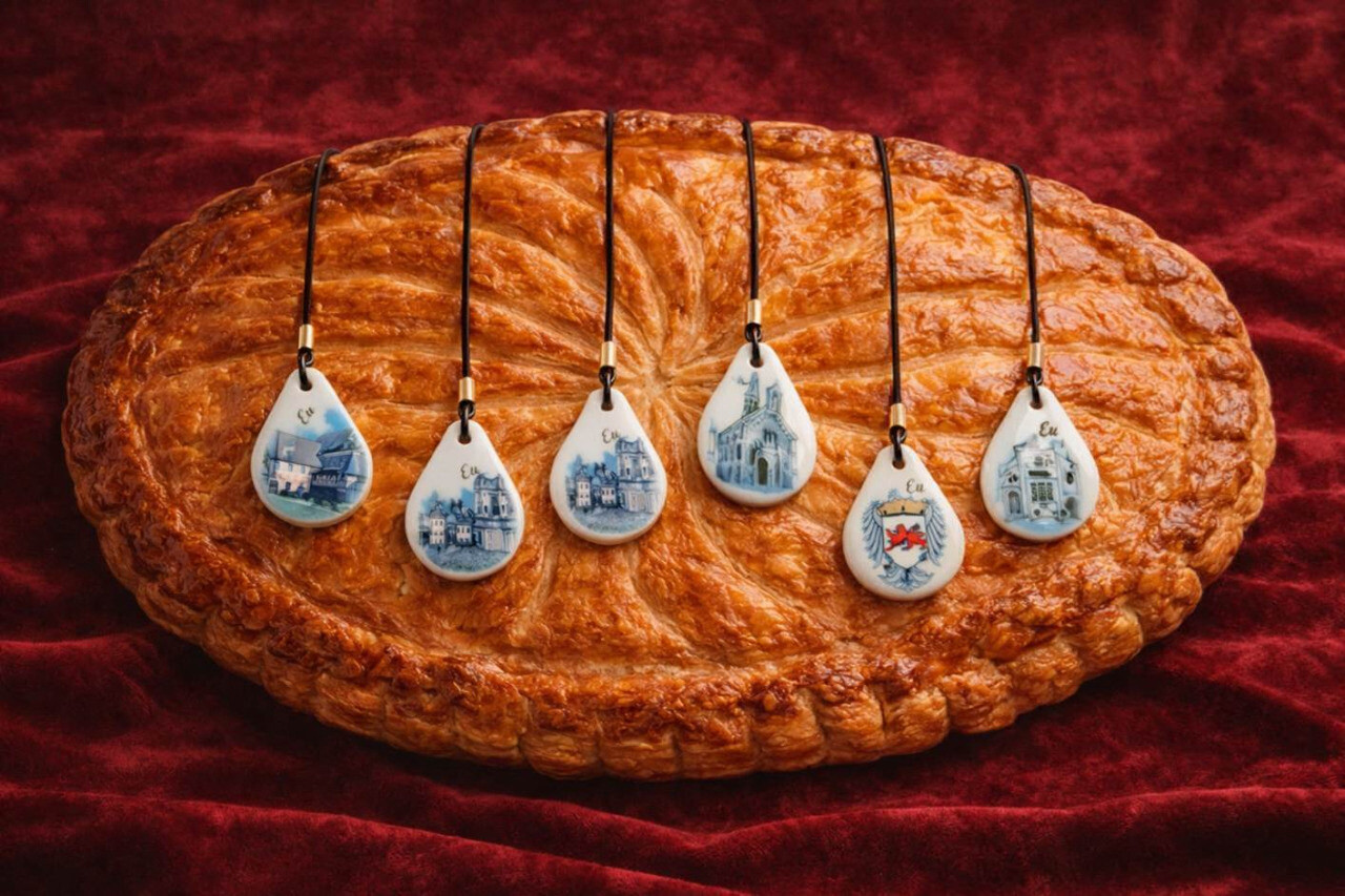 Les fèves sont des pendentifs... pour soutenir le patrimoine