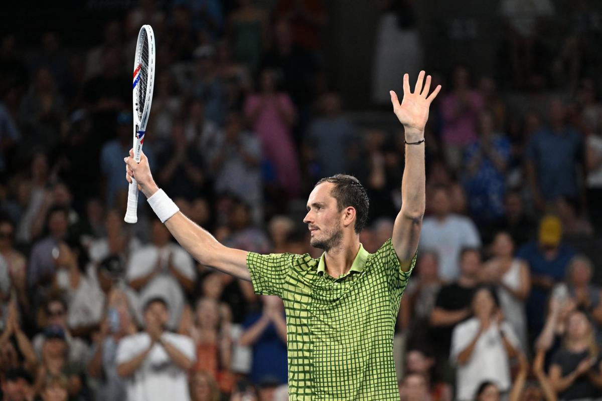 Daniil Medvedev et Brandon Nakashima qualifiés pour la finale de l'ATP 250 de Brisbane