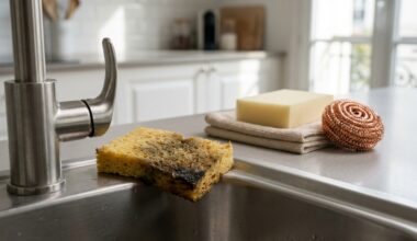 Éponge de cuisine qui pue : ce réflexe des 7 jours évite microbes et gastros, mais presque personne ne l’applique