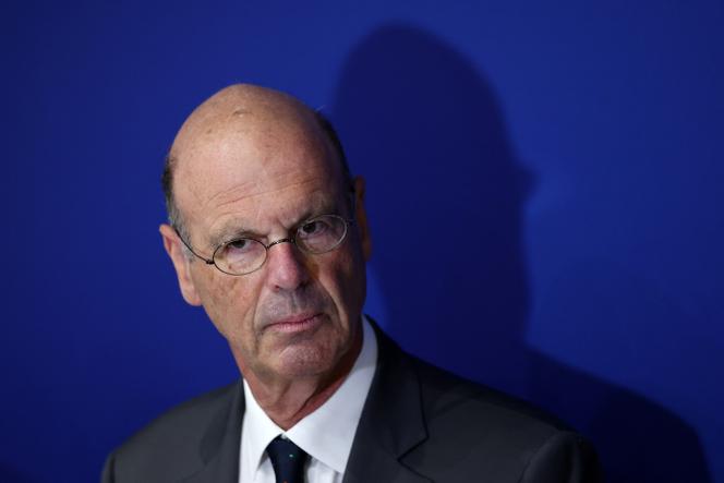 Eric Lombard, au ministère de l’économie et des finances à Bercy, Paris, le 24 juillet 2025. 