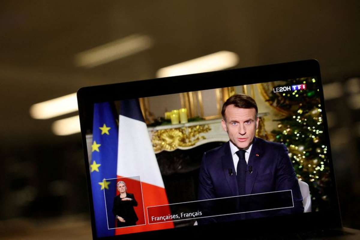 Macron appelle à une année "utile", à défendre l'indépendance de l'Europe - 01/01/2026 à 12:05