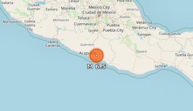 Violent séisme, de magnitude 6,5 à Mexico