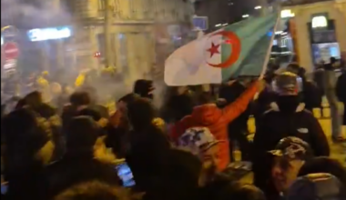 fête et débordements signalés à Lyon, la police intervient