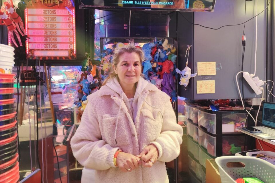 Géraldine du stand Standy Jeux.