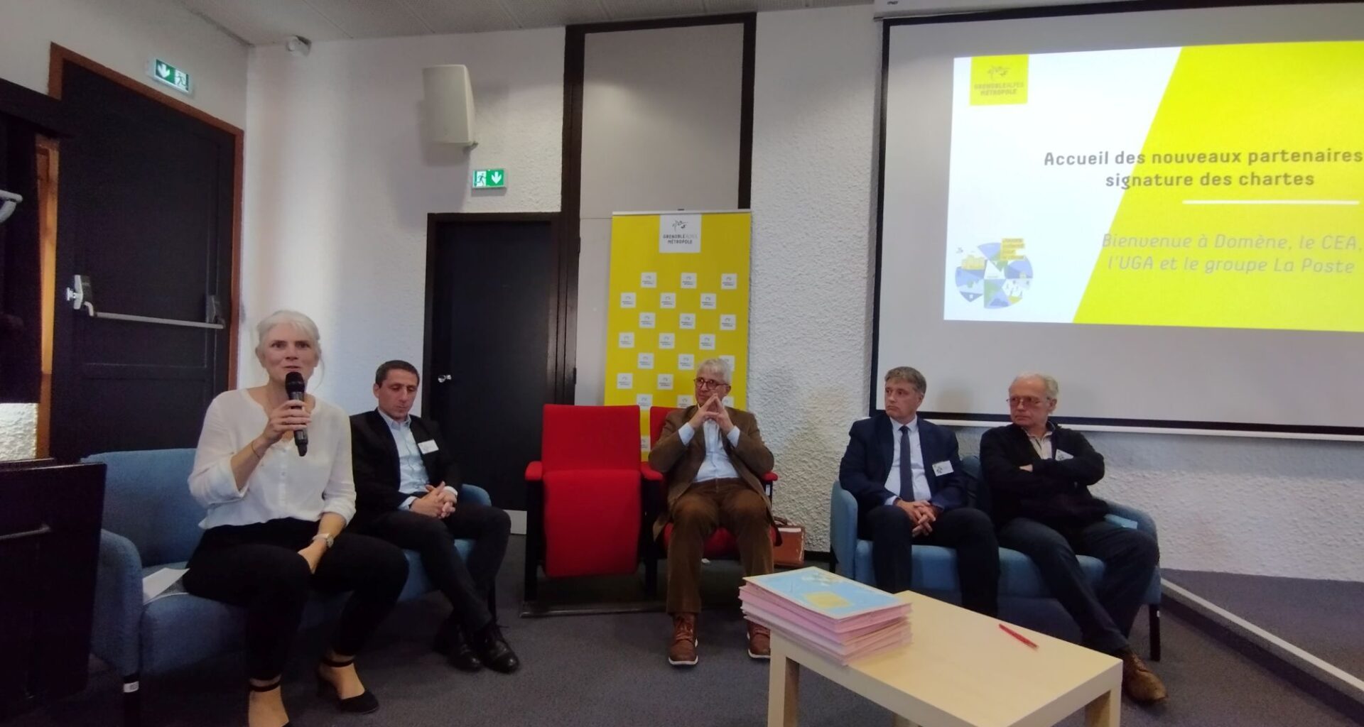 Les quatre nouveaux signataires du plan climat de la Métropole de Grenoble