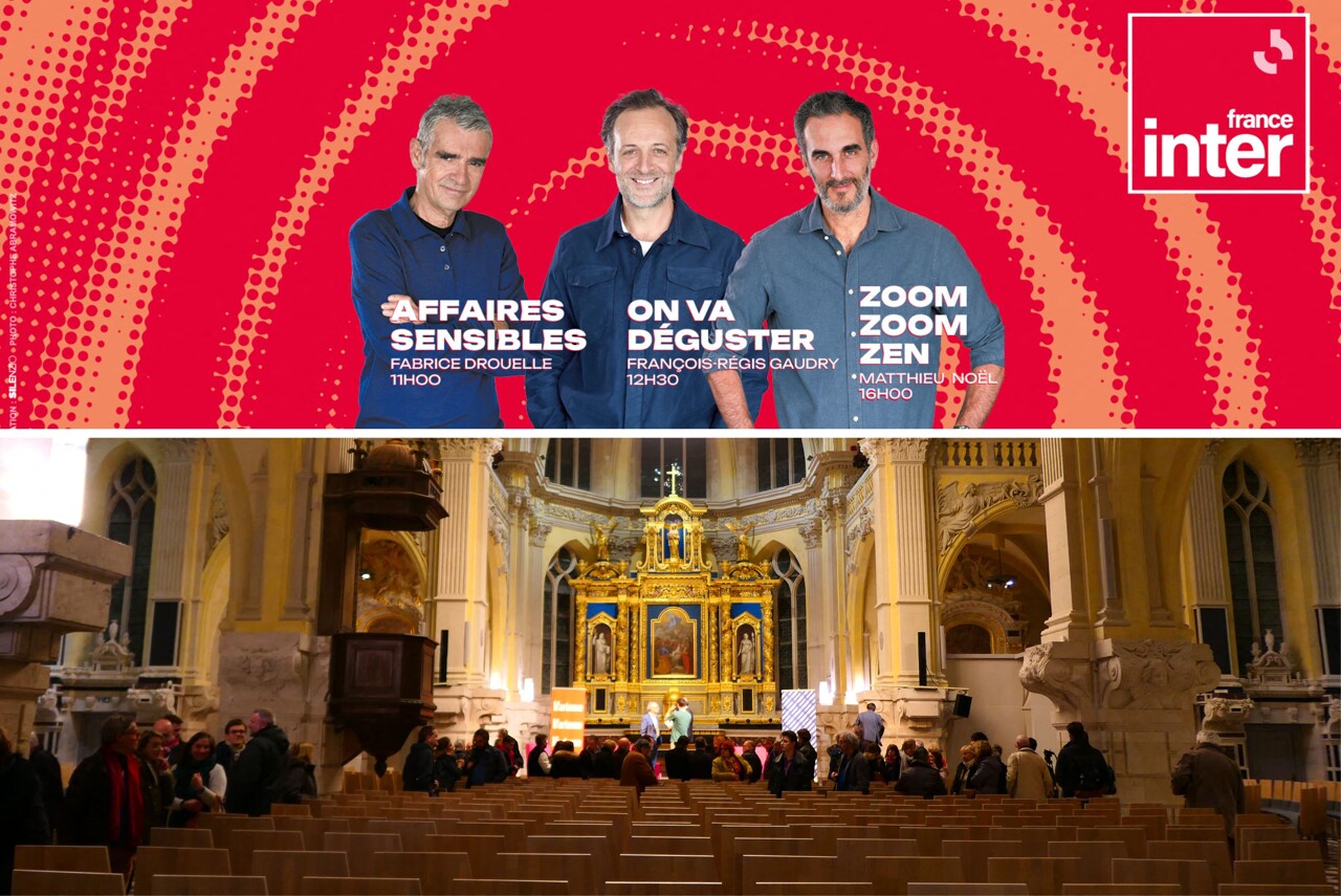 France Inter enregistre trois émissions en public à la chapelle Corneille à Rouen : voici quand