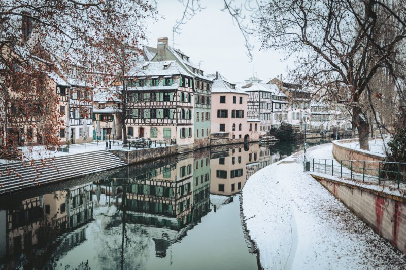 Neige, froid, Petite France