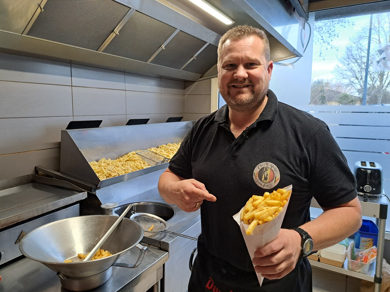 Près de Toulouse. Au pays du cassoulet, Vincent a ouvert sa friterie belge, l'une des meilleures de France
