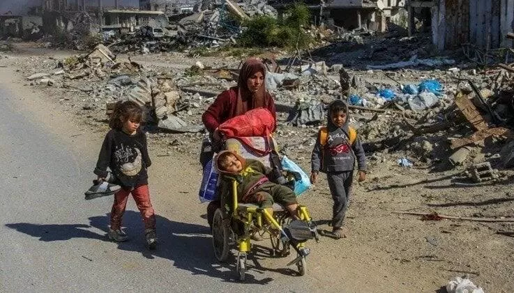 Depuis le cessez-le-feu qui a débuté le 10 octobre 2025, plus de 100 enfants ont été tués à Gaza, soit environ un par jour, indique l'ONU. © Mahmoud Zaki/Xinhua/ABACAPRESS.COM