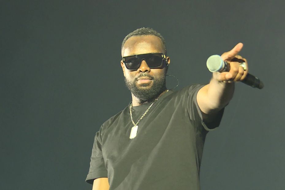 Gims enflamme le Cube pour la nouvelle année