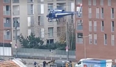 L'hélicoptère de la gendarmerie a repêché le corps d'un jeune homme aux bassins à flot à Bordeaux
