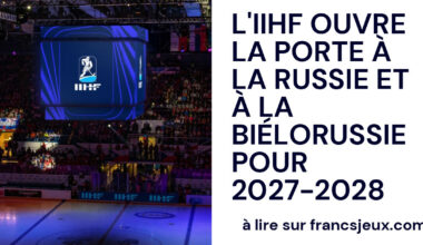 L’IIHF ouvre la porte à la Russie et à la Biélorussie pour la saison 2027-2028
